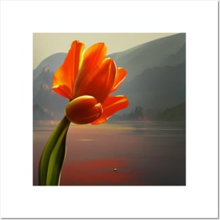 Dreamy Tulips Posters and Art